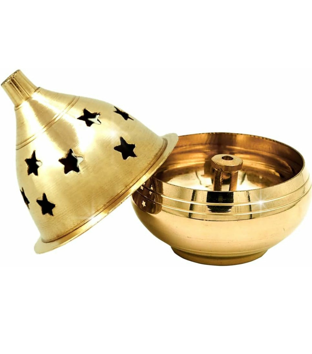 Brass Akhand Diya πͺ height 3 inch
