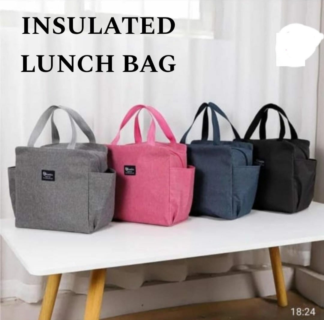 Thermal insulated lunch bag