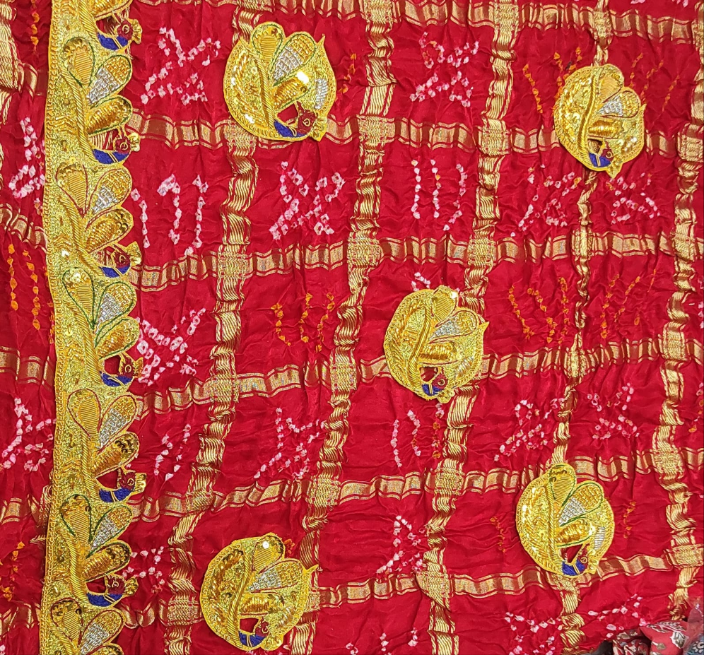 Pure saccha maal odna available in all fabrics Ghatchola, Bhandhej, Ojaria ✨️