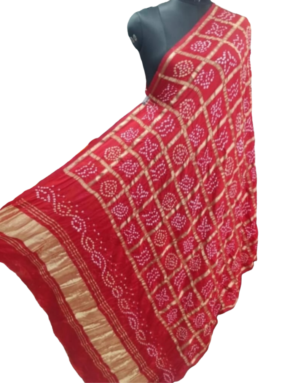 Modal silk Ghatchola dupatta 🌹