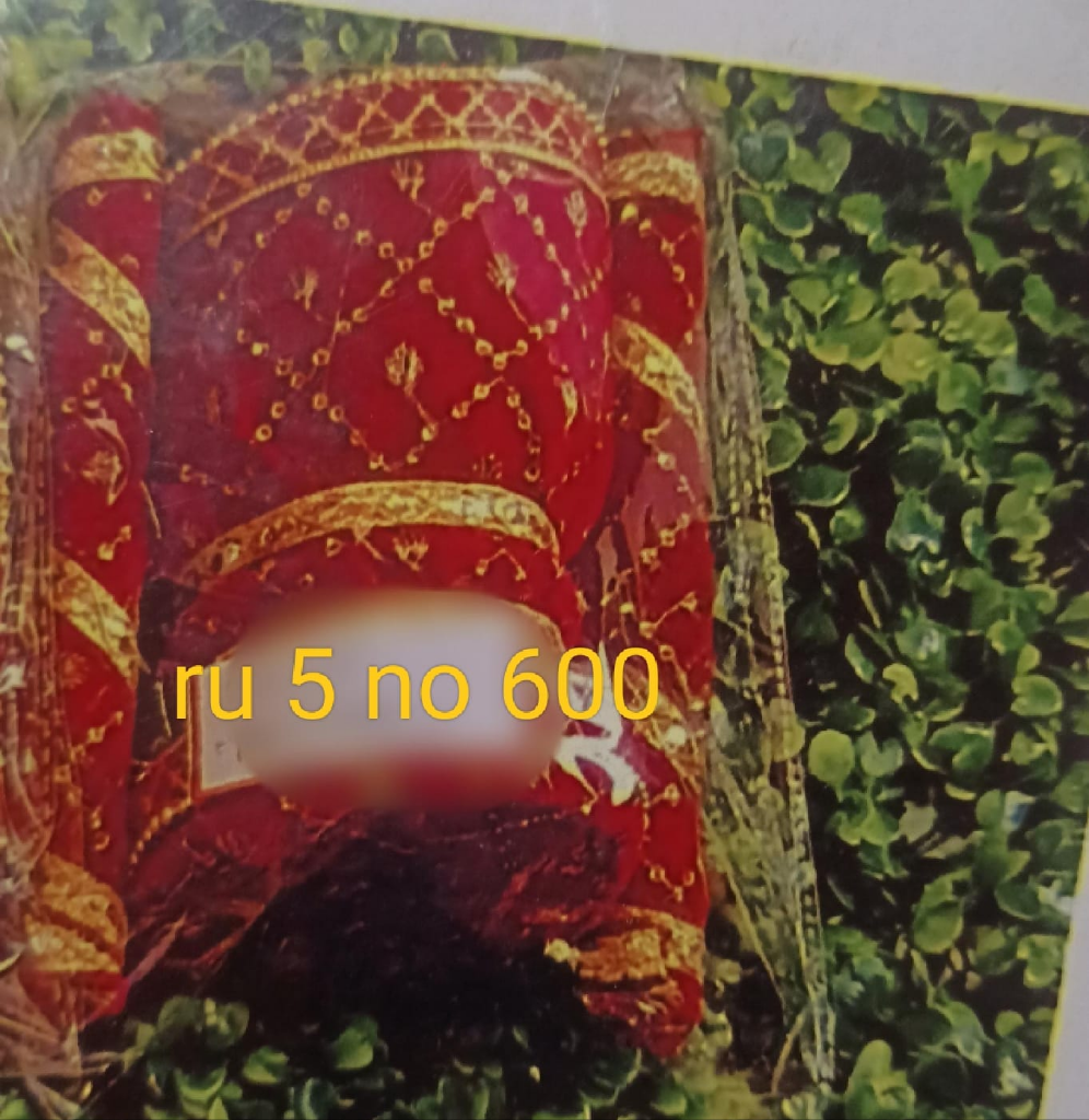 Decorative Okhli/Ukhal musal Set for Indian Wedding Rituals (Red)✨️