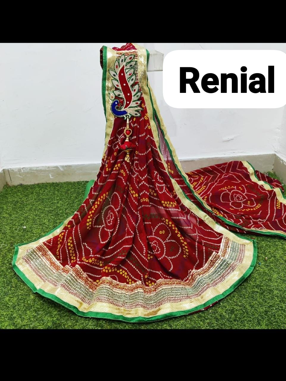 Renial Rajasthani Chunri Odhna