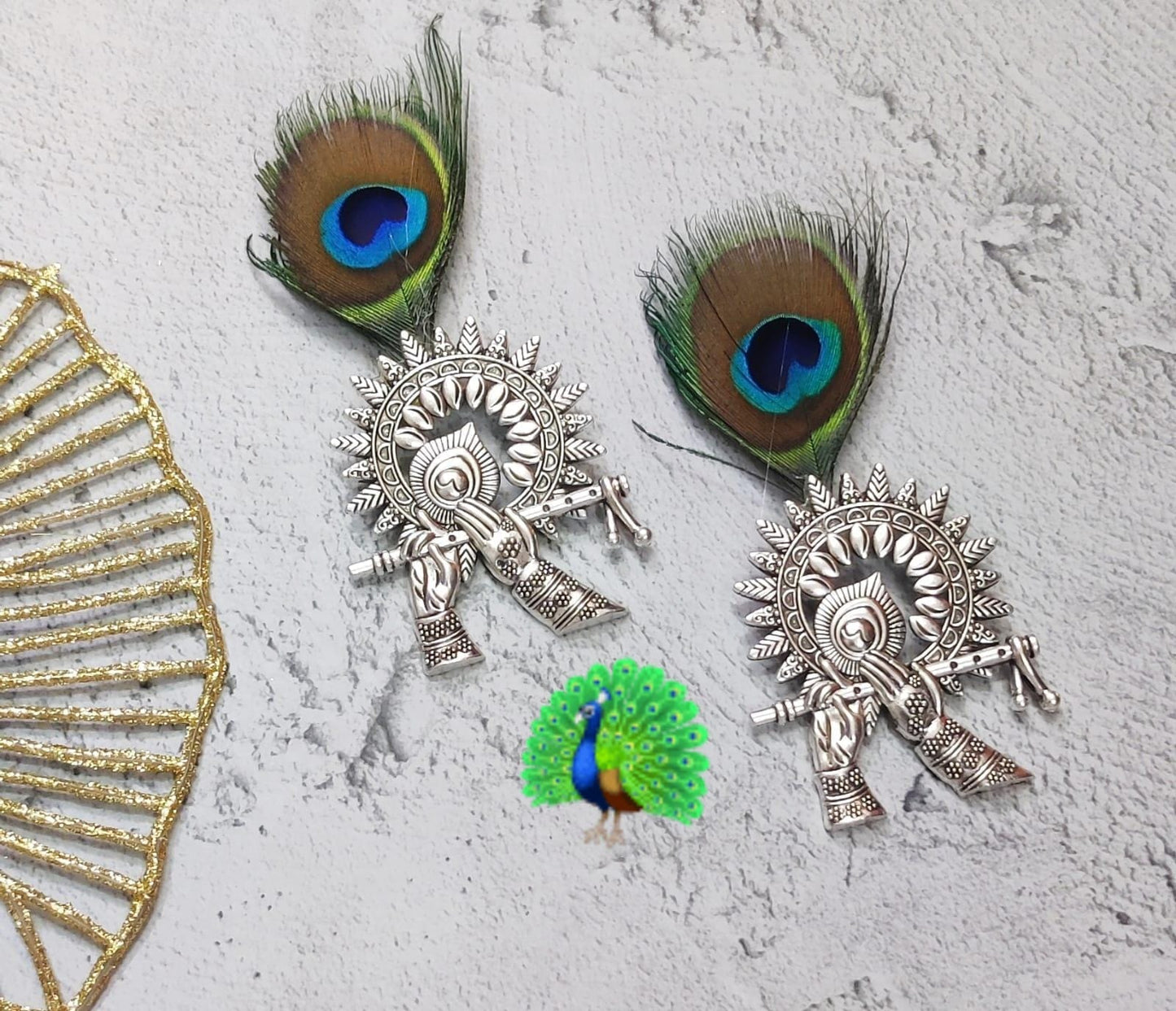 Bansuriwala welcome metal broach 🦚 pack of 25