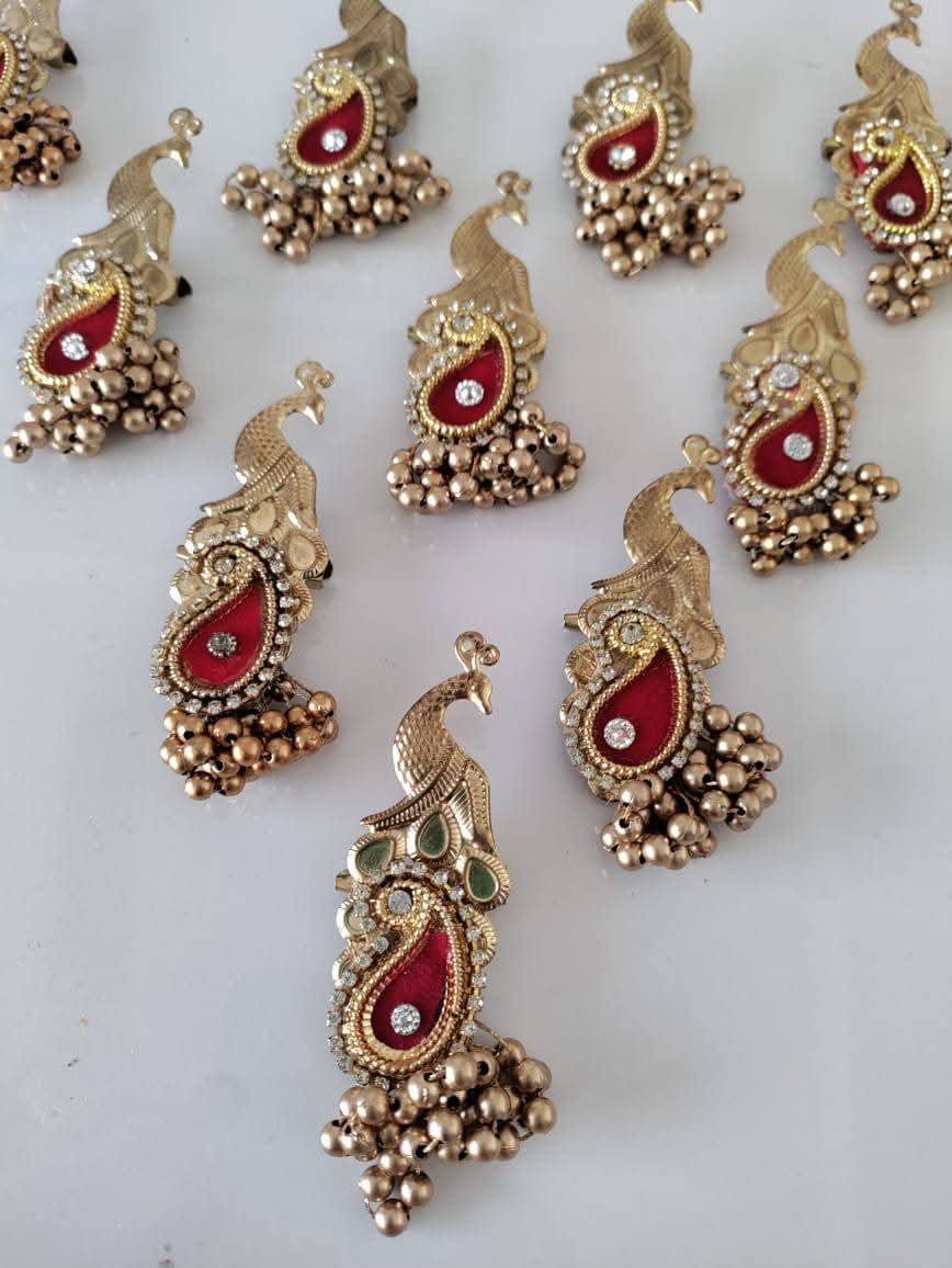 Peacock 🦚 design beautiful broach 🌹 pack of 50