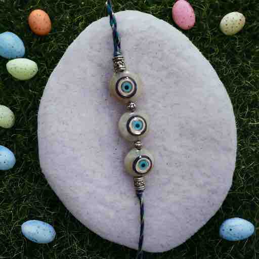 Evil eye vibes rakhi 👁💮