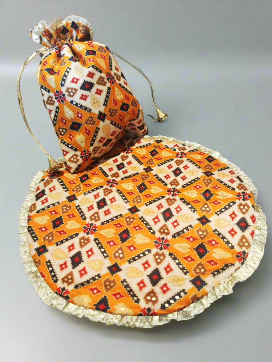 Papad Mangodi packing set 💫 size papad bag 12* round mangodi potli L 8* H 9*inch