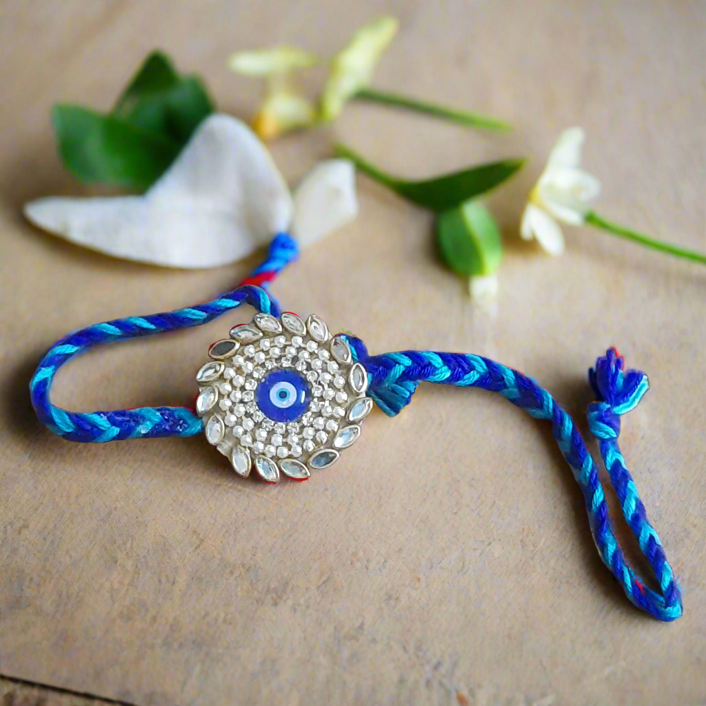 Evil eye vibes rakhi pack of 1