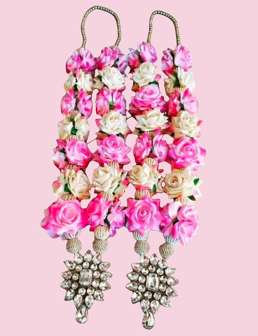varamala wedding Garland for Bride and Groom set of 2🌹sandard size 24*inch