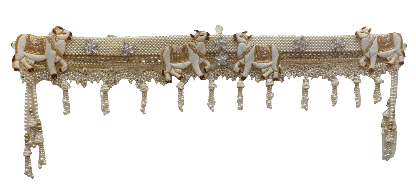 Pichwai cow heavy designer Bandarwal/Toran 40"inch