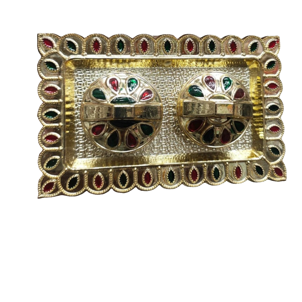 Sagun Roli Chawal Tilak platters 🌹for gifting/ size 4.5*inch pack of 14