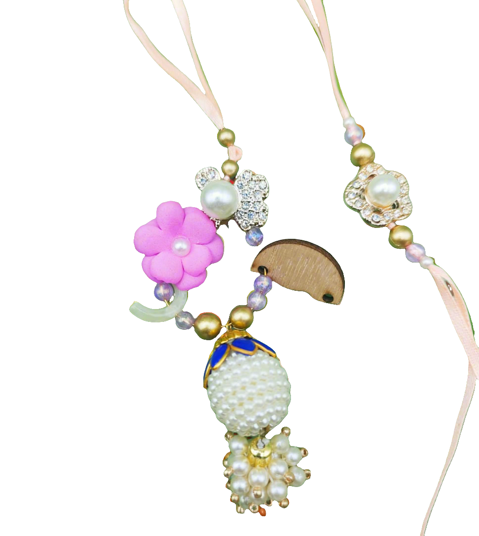 Celestial Moondrop Rakhi