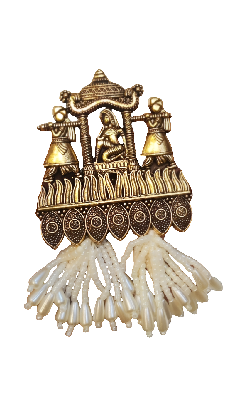 Doli metal broach for Bride side pack of 25