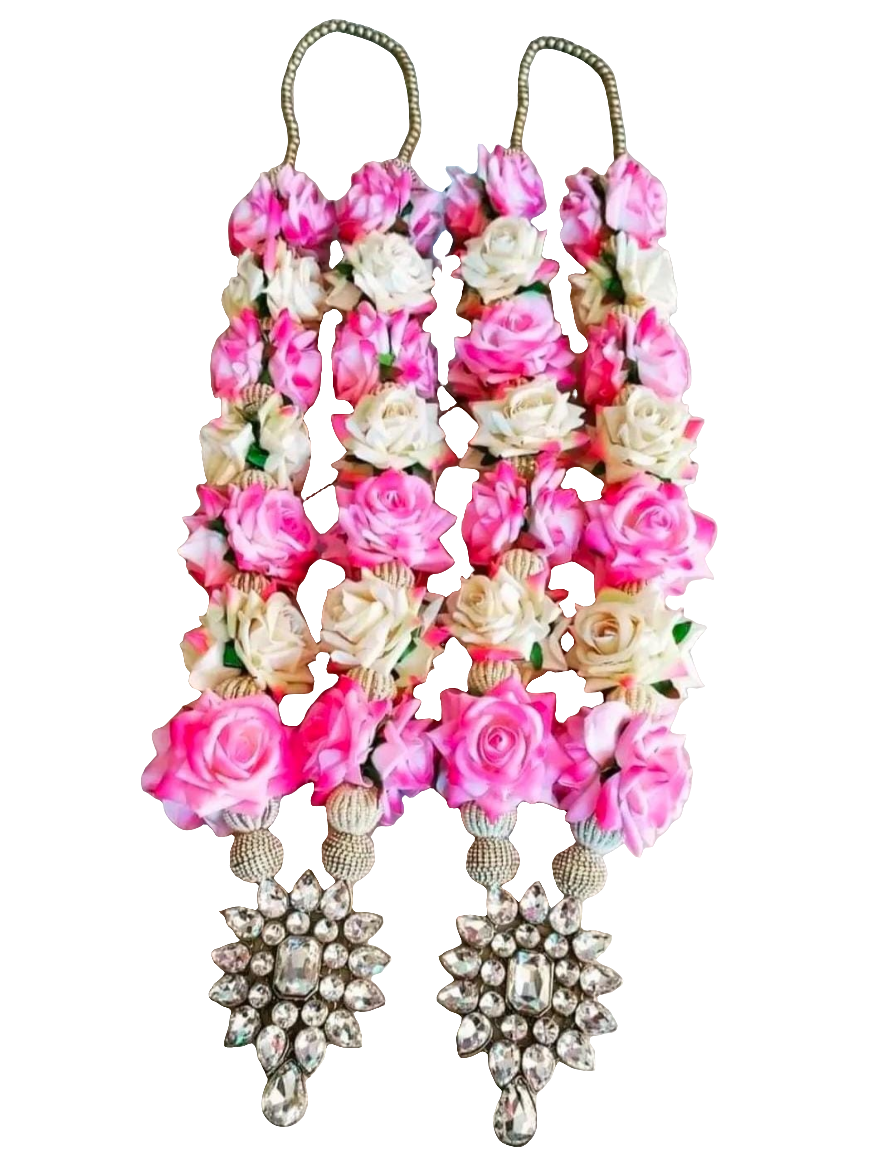 varamala wedding Garland for Bride and Groom set of 2🌹sandard size 24*inch