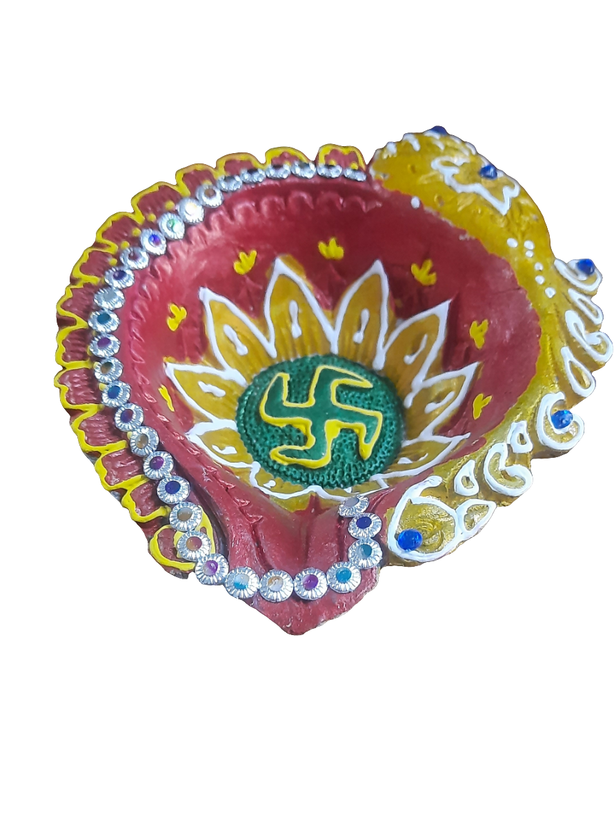 Diwali akhand terracotta diya 🪔 size 5.5/ height 2.5 inch
