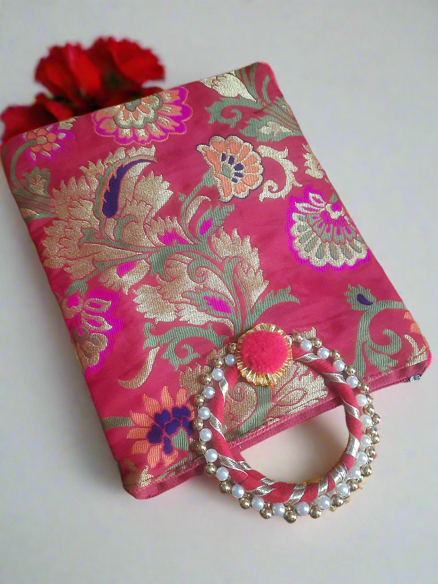 Pooja/ Mangal path/Wedding return Gift bags (Pack of 2)