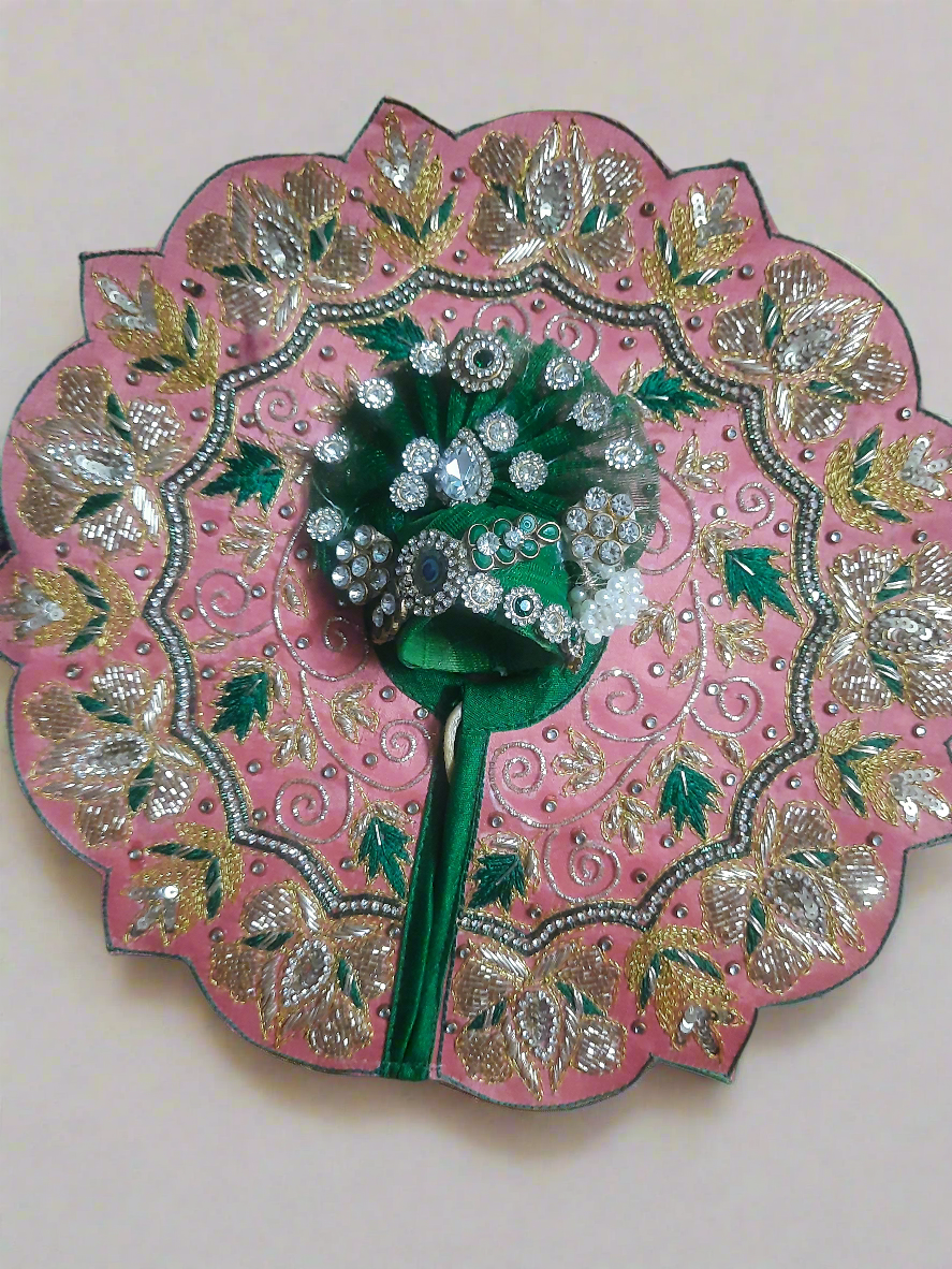 Tyohar special boutique design heavy Poshak with pagri mukut 🌹