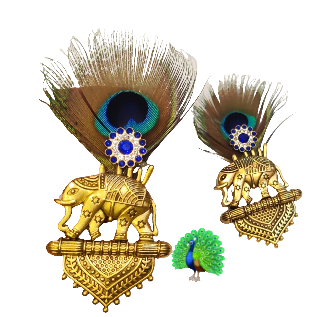 Elephant broach for groom side
Metal base ✨ pack of 25
