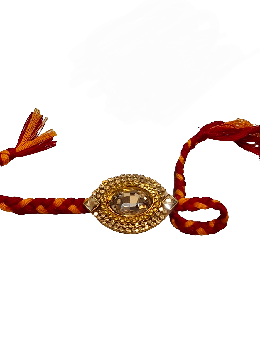 Hand watch design beautiful kalawa moli Rakhi pack of 1