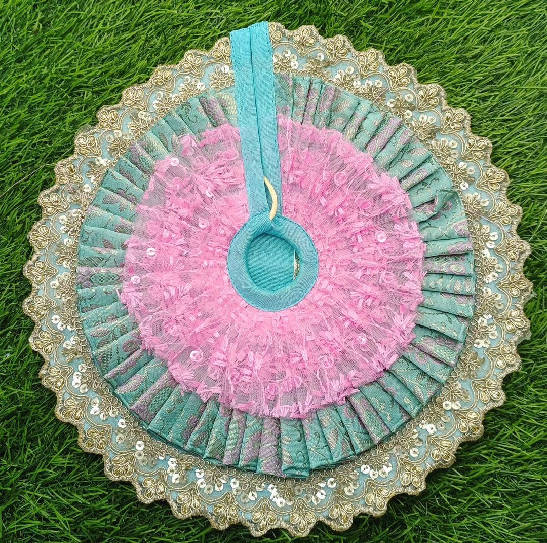 Designer heavy Ladoo gopalji poshak 6 inch pack of 2 poshak