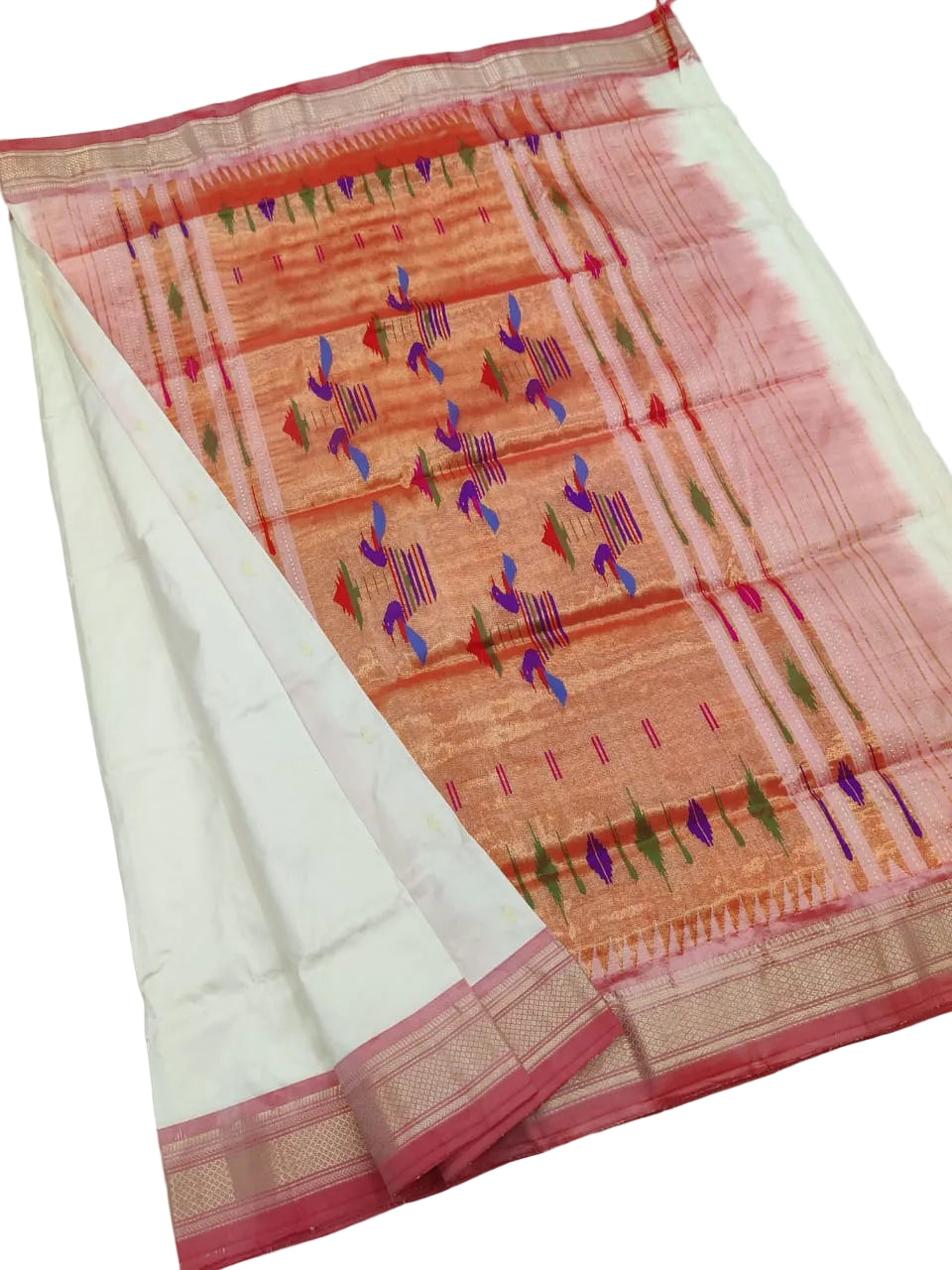 Handloom Traditional Yeola Pure Silk Paithani Saree