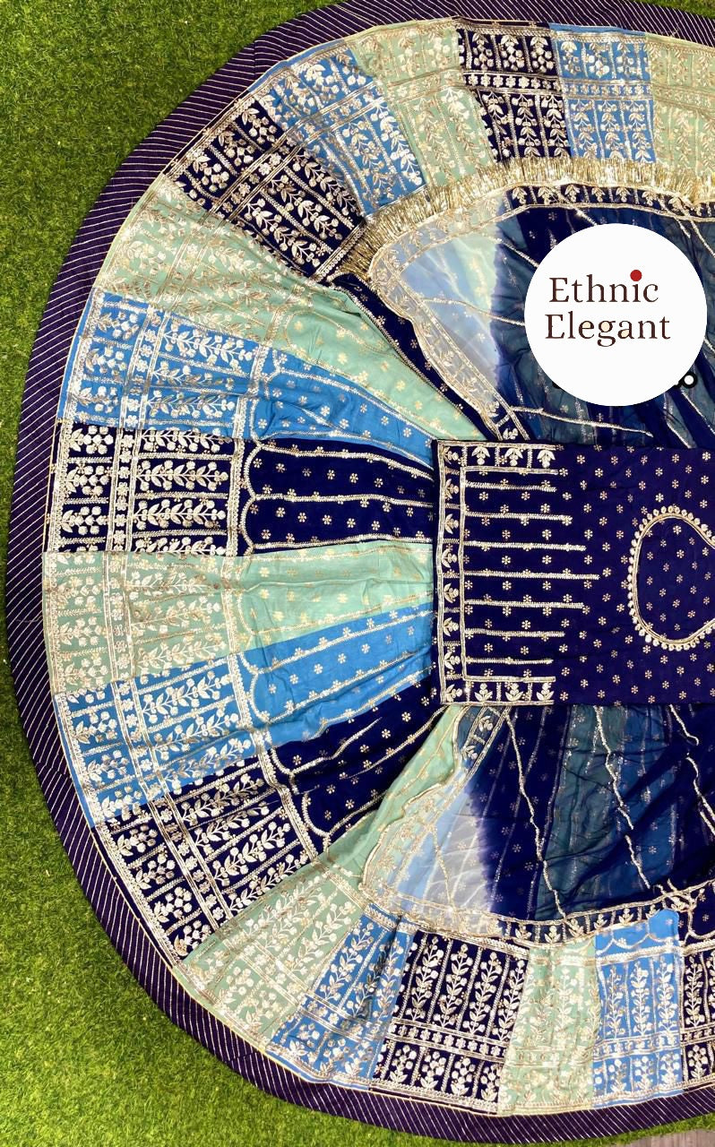 Elegant Partywear Rajputi poshak