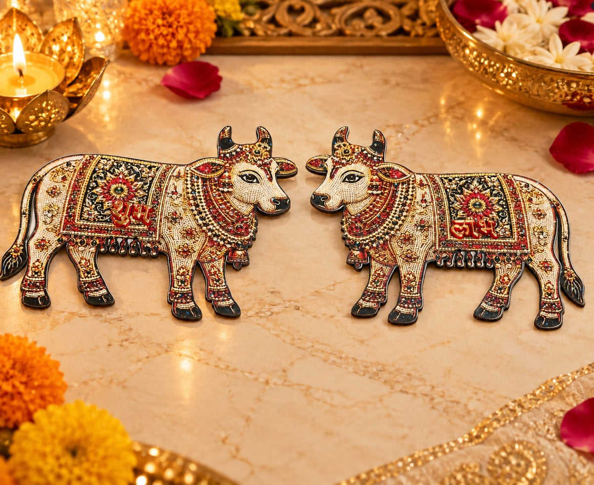 Pichwai MDF Subh labh pair