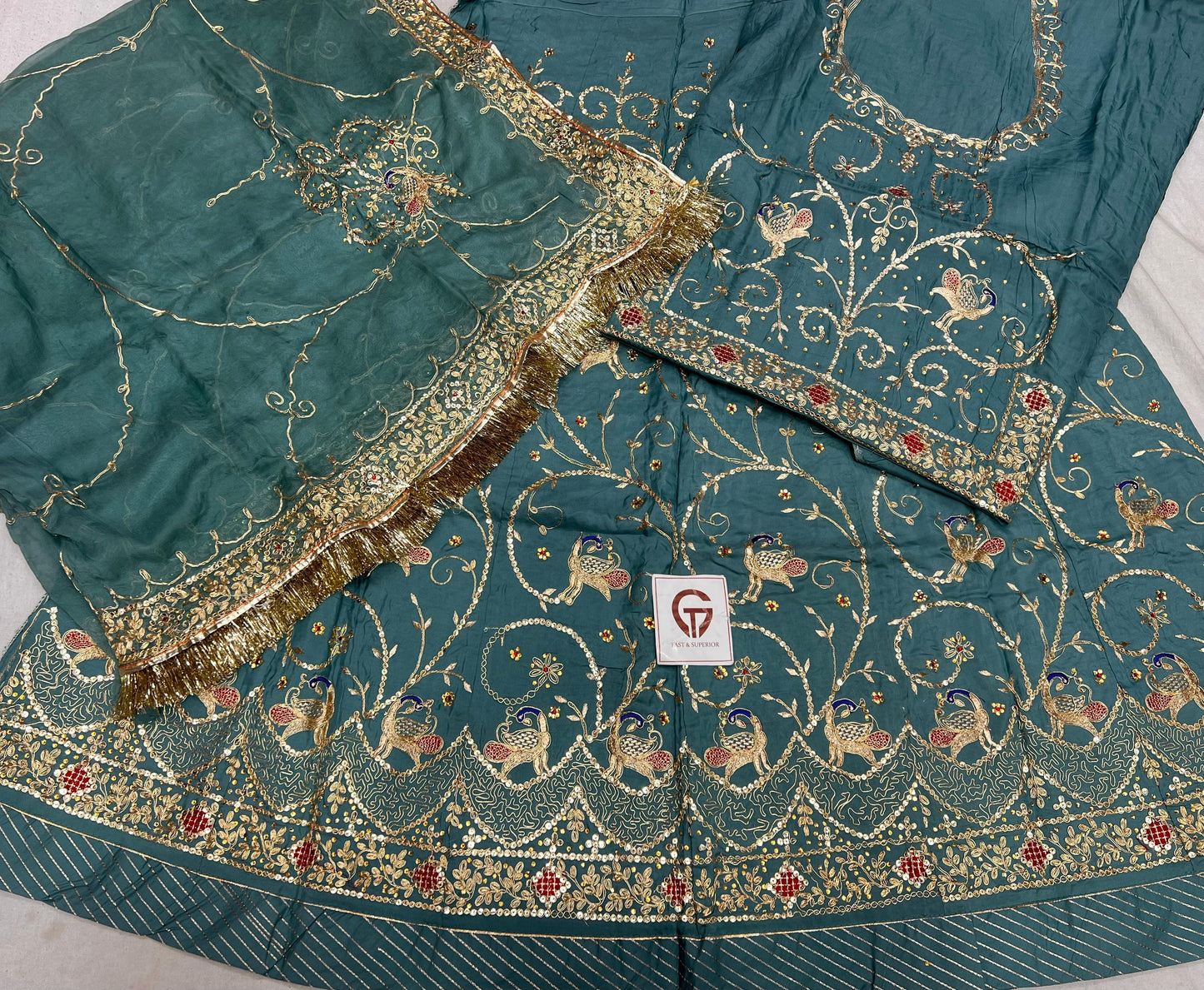 Elegant Partywear Rajasthani poshak