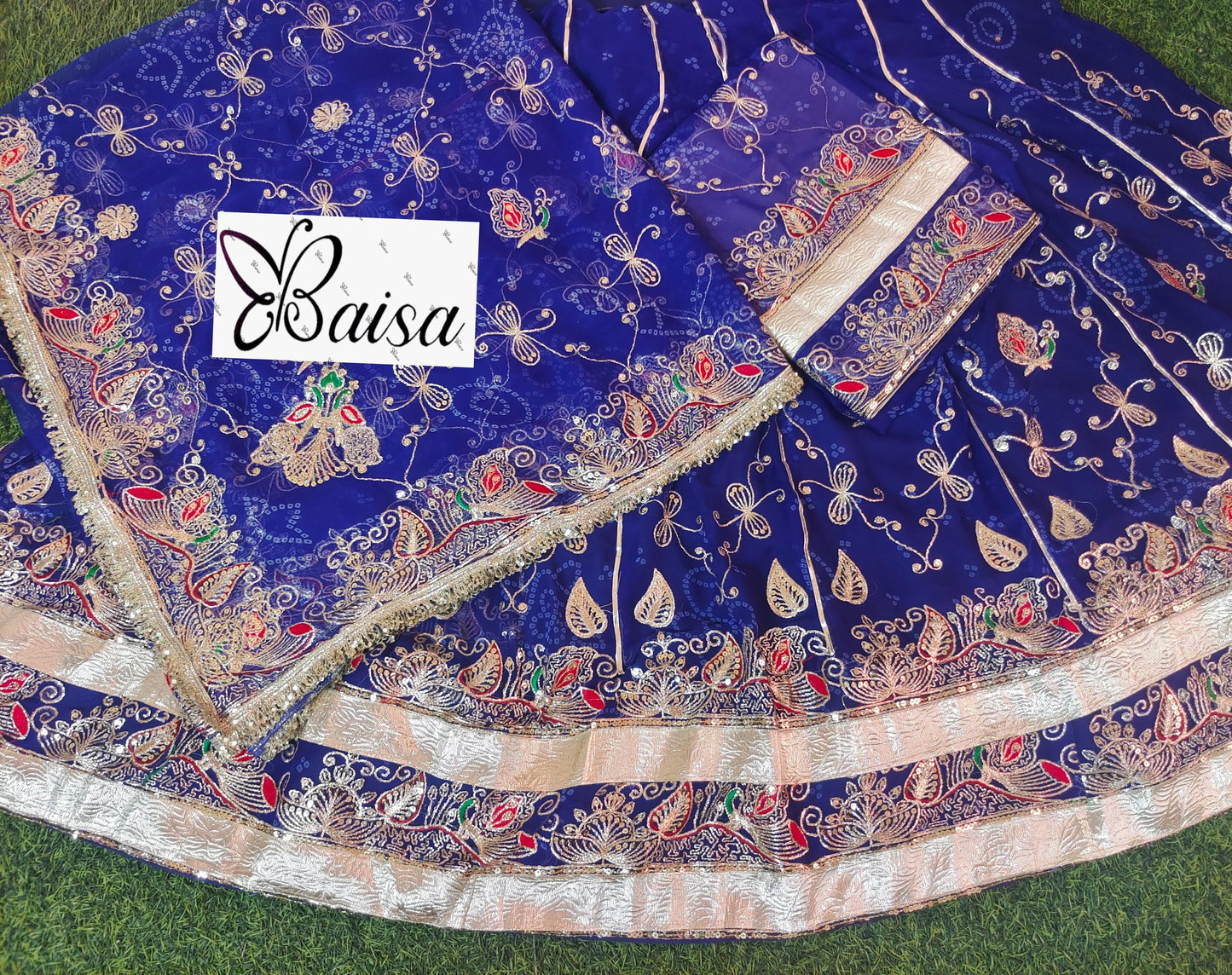 Beautiful handwork Rajasthani poshak 🌹