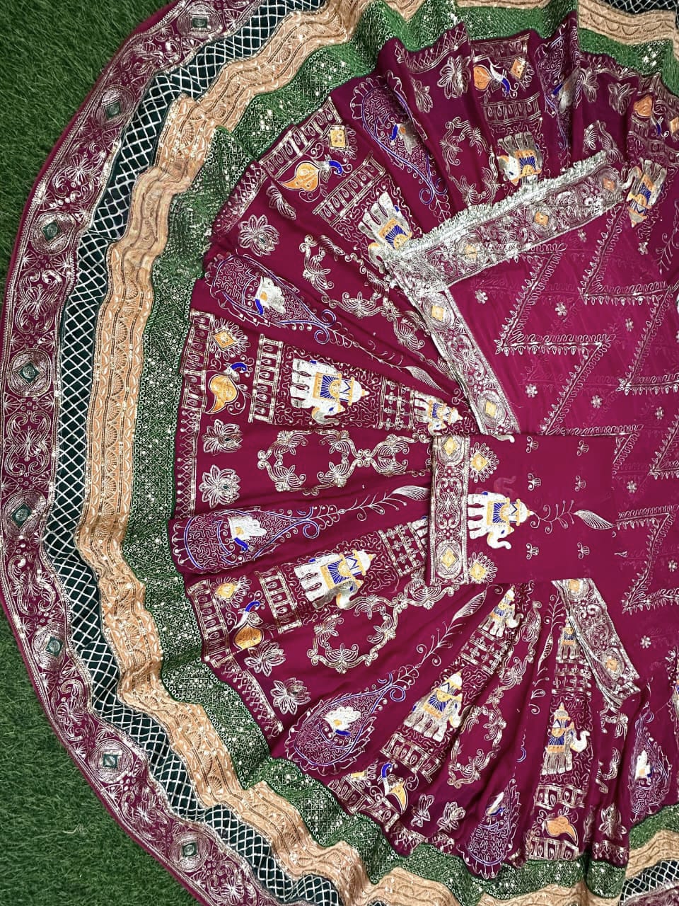 Rajwadi look Royal Rajasthani poshak