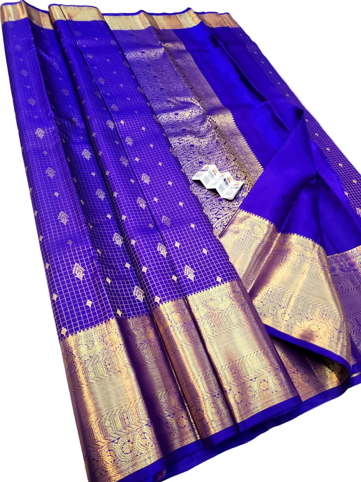 Kanchipuram Pure Silk Saree Silk Mark Certified | Handloom Bridal Pattu Saree with Zari Border