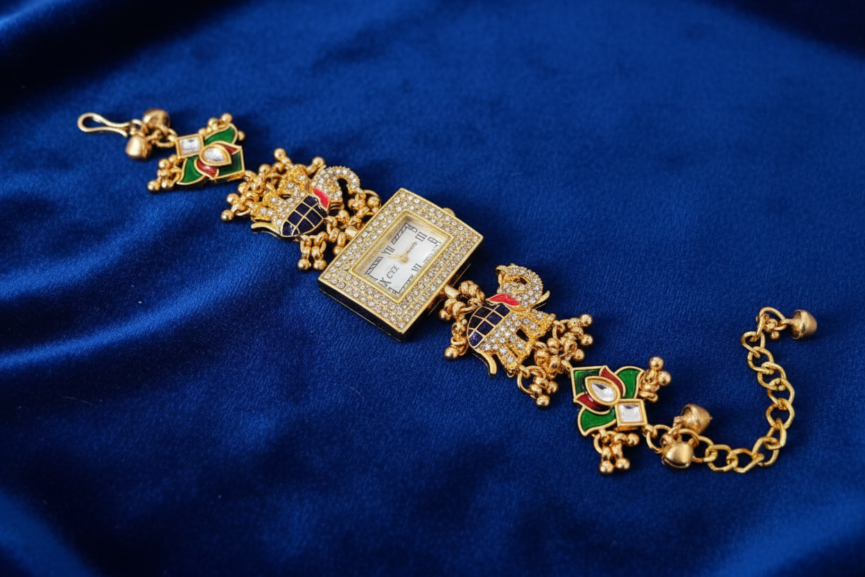Heritage Kashmiri Jewelry Watch