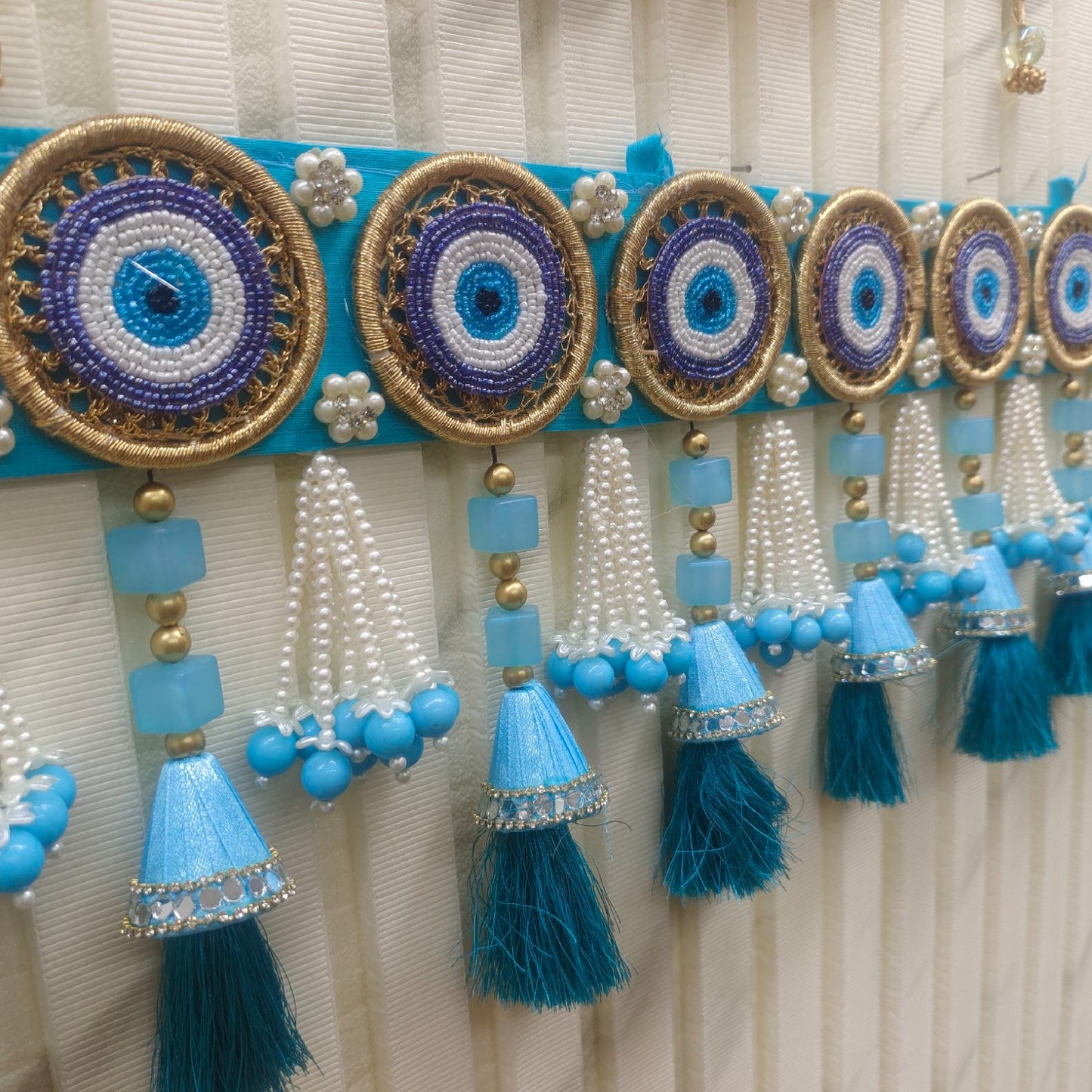 Decorative evil eye designer heavy Bandarwal/Toran 40"inch