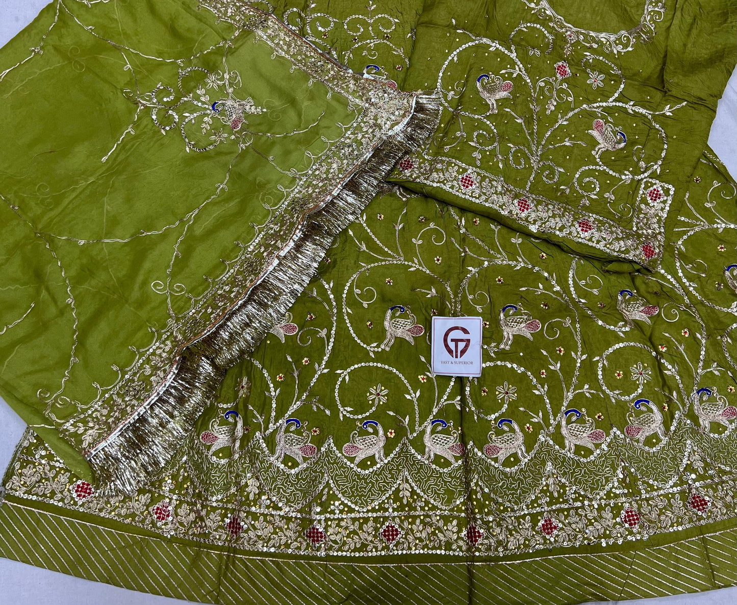 Elegant Partywear Rajasthani poshak