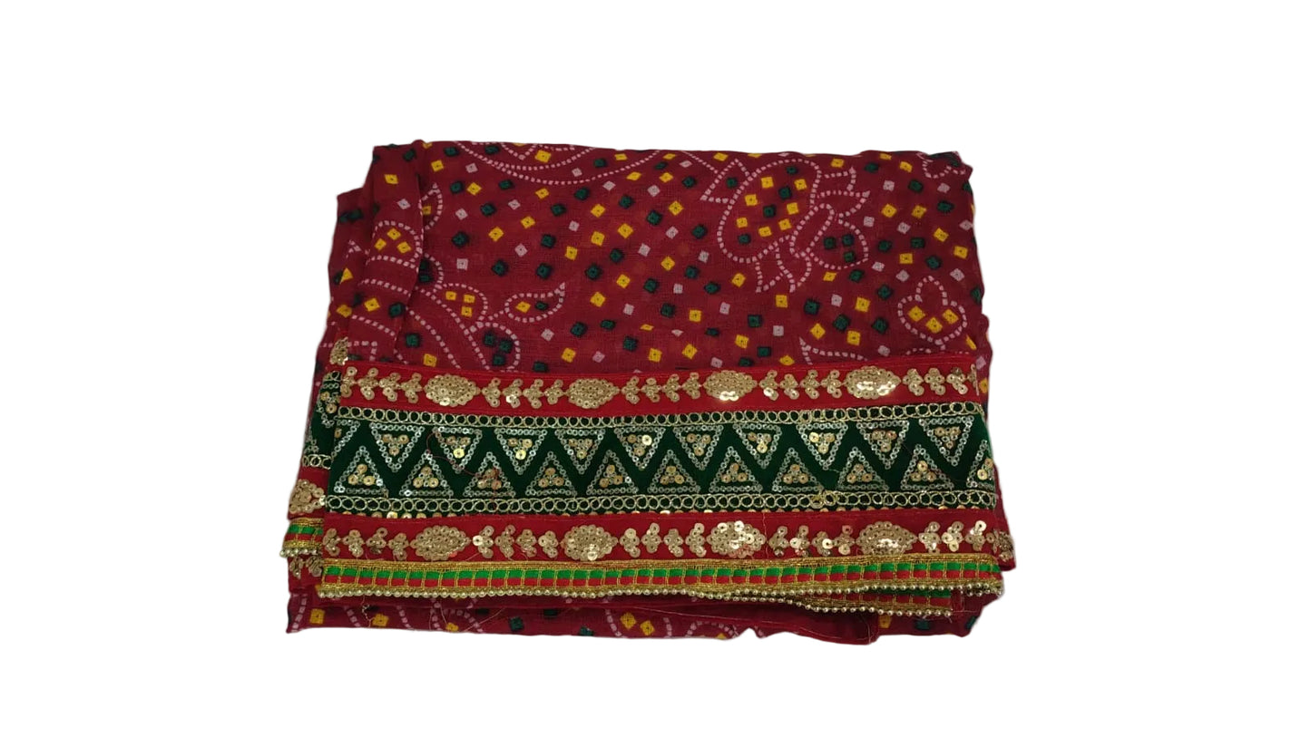 Pure cotton Marwadi chunri Odhna