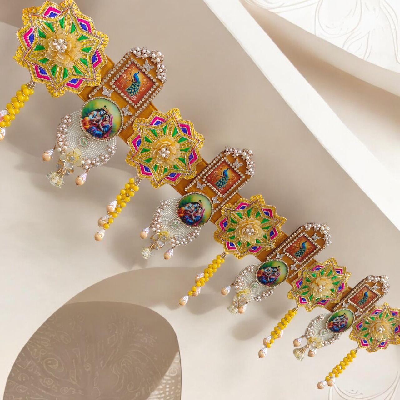 Handmade beautiful heavy premium toran/ Bandarwal for festival/Diwali πͺ pre-booking accepted