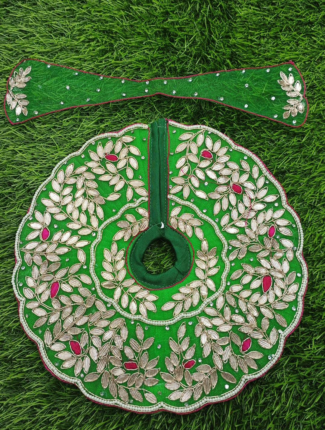 Gotapati handwork boutique heavy Ladoo gopalji poshak 6 inch