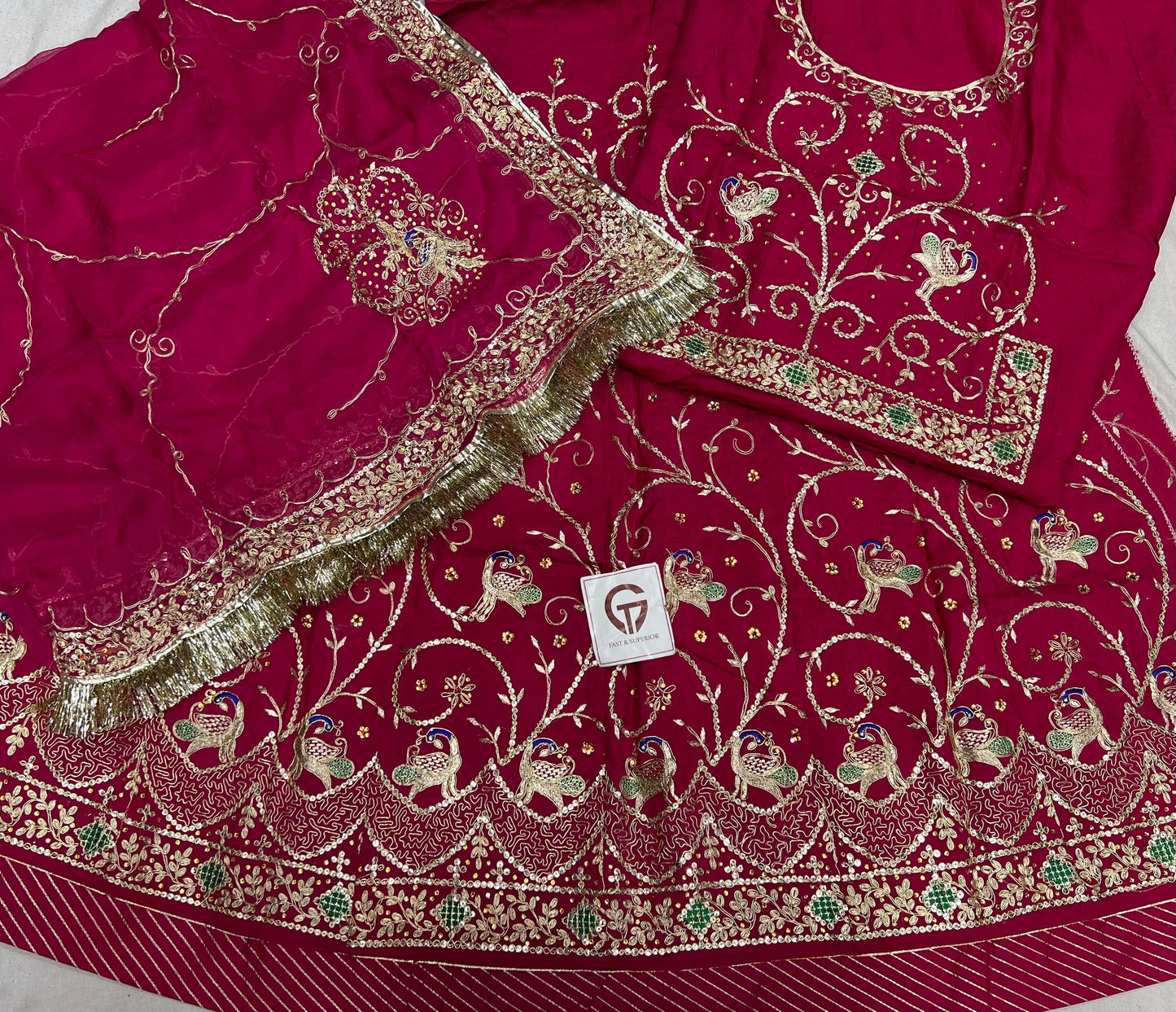 Elegant Partywear Rajasthani poshak