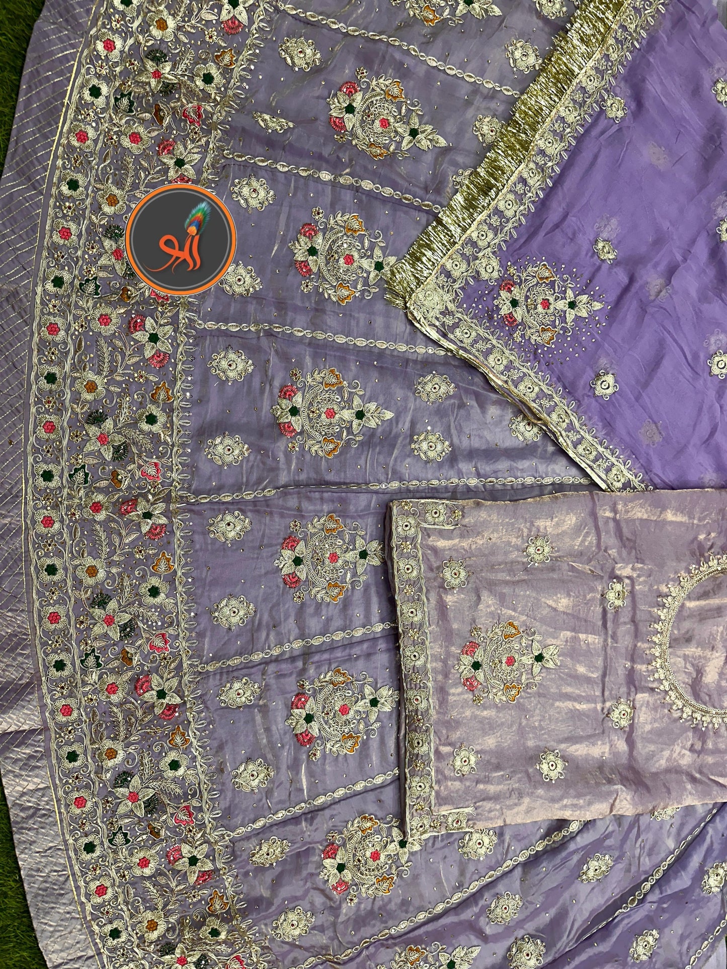 Beautiful handcrafted Rajputi poshak