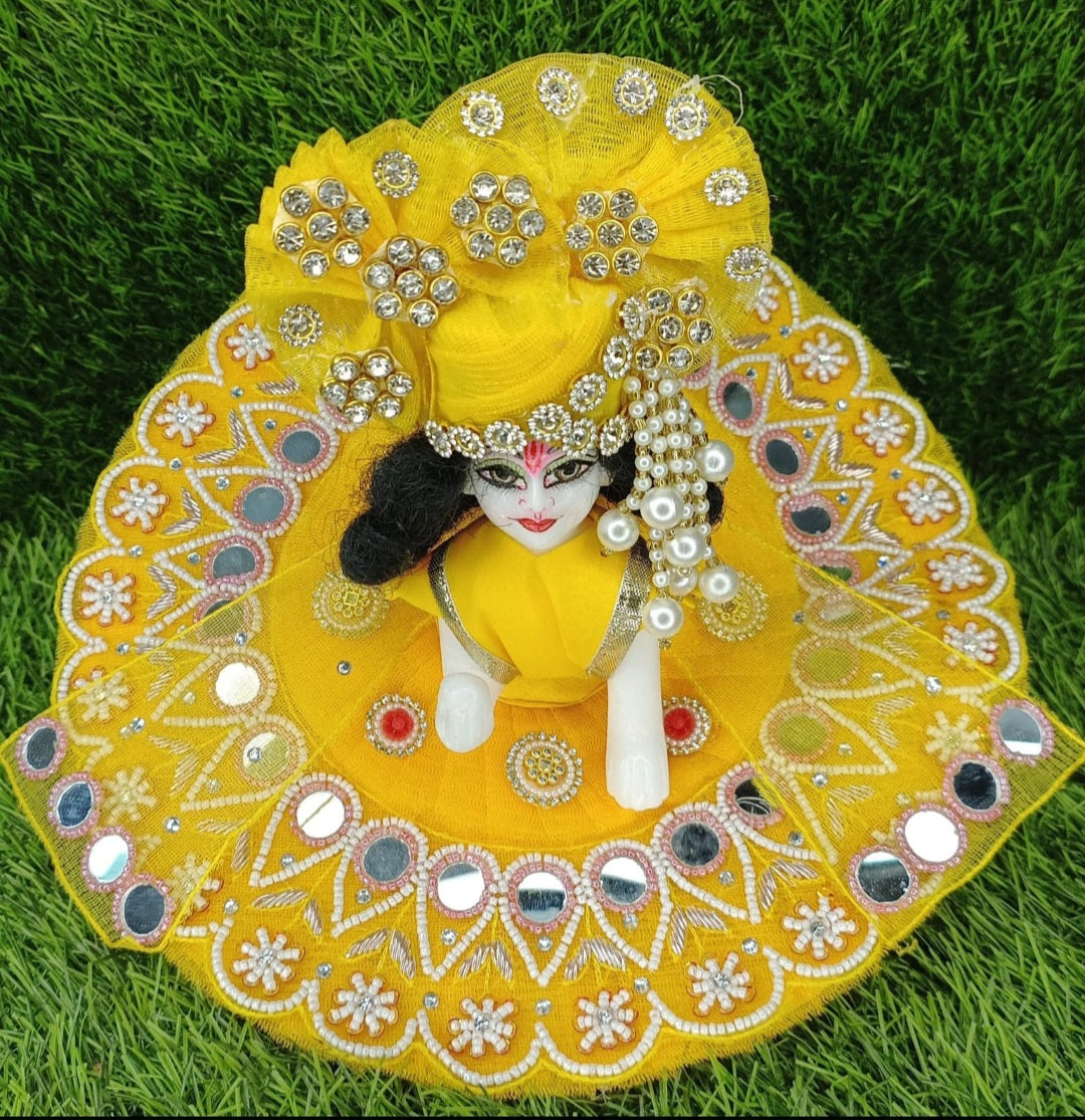 💥 New year Dhamaka Sale! 💥Laddu Gopal Ji poshak @ ₹18/inch 🪔