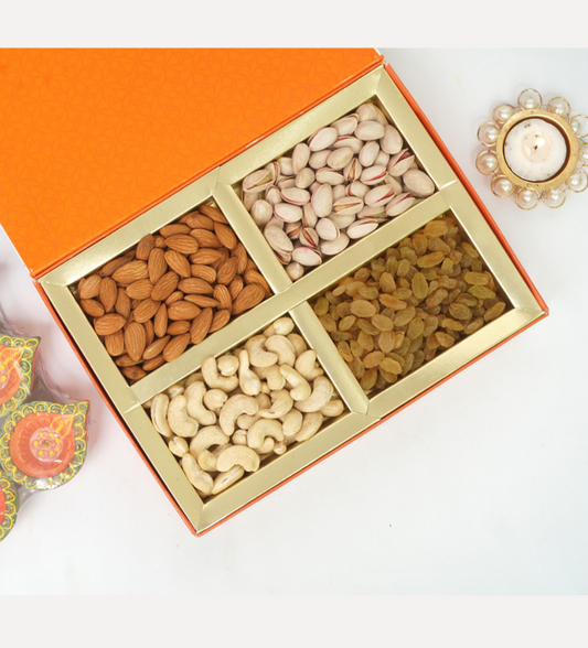 Beautiful rangoli design Diwali Special premium quality dryfruits gift hamper 💫 with 🪔