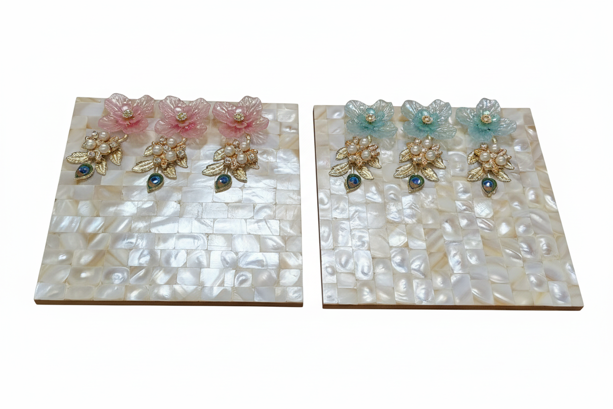 Handcrafted Coin & Money Platter (6 Inch) | Decorative Wedding & Pooja Tray