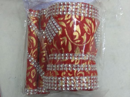 Decorative  Okhli/Ukhal musal  Set for Indian Wedding Rituals (Red)✨️
