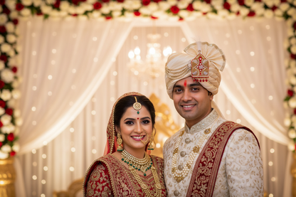 Fancy Wedding Sevra – Royal Bridal & Groom Head Accessory