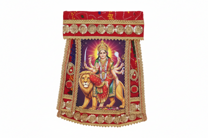 Mata Rani /Dadi ji Bandhej Chunri Poshak | Traditional Bhandhej Mata Ki Chunri Dress