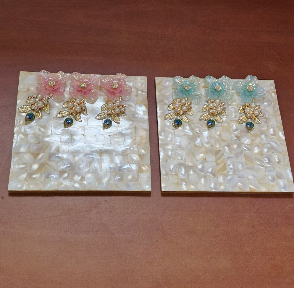 Artists’ touch, beautifully handcrafted Coin Platters & Money platters 6"inch