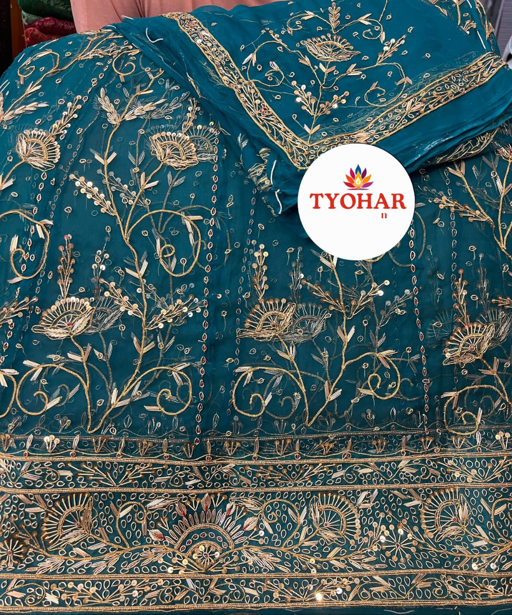Royal look heavy Poshak