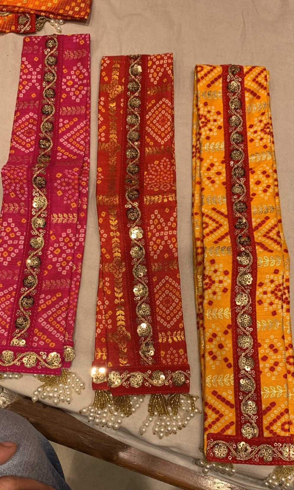 Swagat/ welcome dupatta pack of 25