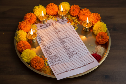 Customizable Groom & Bride Dhala / Pooja Samaan Set – Tailored to Your Requirements