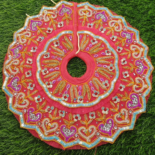Beautiful boutique designe heavy Ladoo gopalji poshak 6 inch