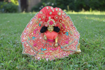 Tyohar special boutique Design heavy ladoo Gopalji Poshak with mukut 🌹